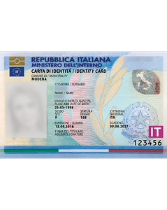 Итальянская ID-карта Carta<br />
d’Identità Elettronica (CIE) 