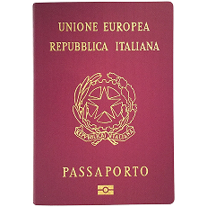 Italian citizen’s <br />
international passport 